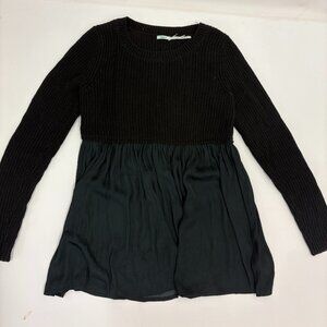 Kimchi Blue Navy Babydoll Sweater